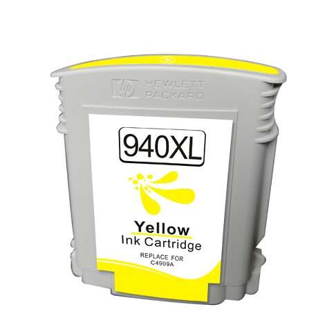 Cartuccia d'Inchiostro Giallo HP 940XL - Compatibile con C4909AE