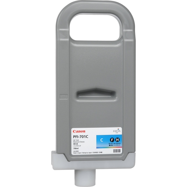 Cartuccia d'inchiostro originale Canon PFI-701C Ciano - 0901B001