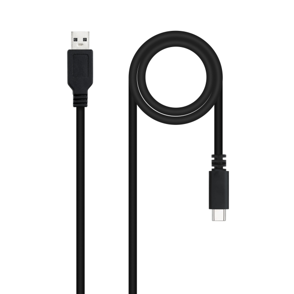 Cavo Nanocable 2.0 3A USB-C Maschio a USB-A Maschio - Lunghezza 1