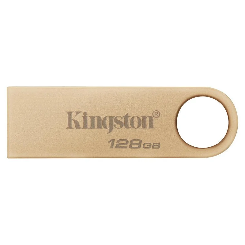 Kingston DataTraveler SE9 G3 USB-A 3.2 Gen 1 128GB - 220 MB/s in lettura - Design metallizzato - Oro (unità flash)