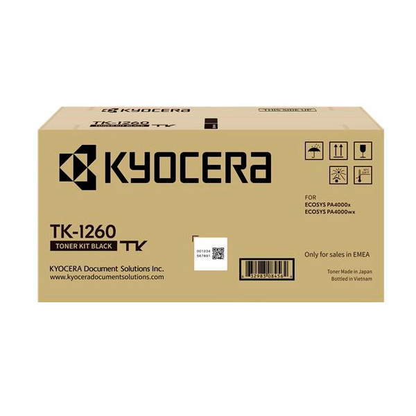 Cartuccia Toner Originale Kyocera TK1260 Nero - 1T0C150NL0