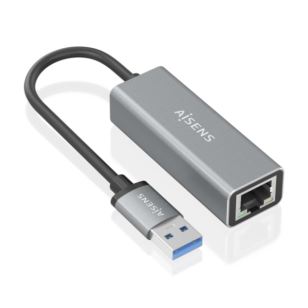 Da USB 3.0 a Gigabit Ethernet 10/100/1000 MBPS - 15 cm - Grigio