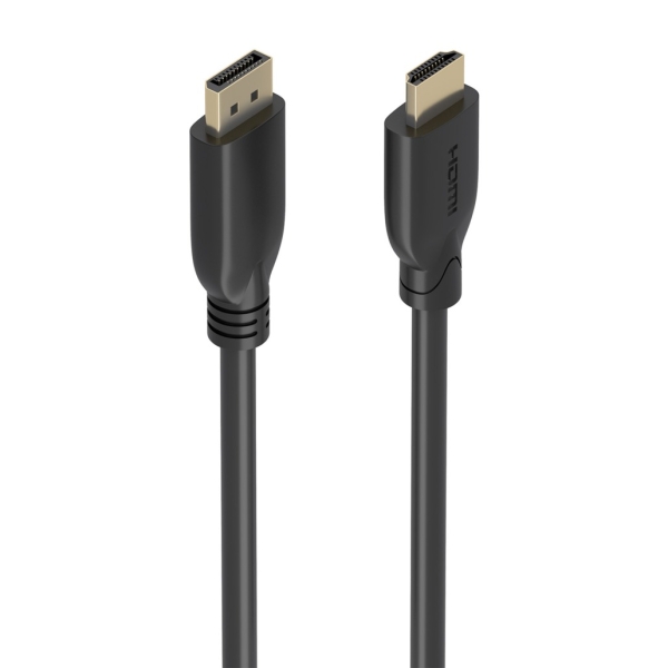 Cavo convertitore Aisens da DisplayPort a HDMI 4K@60Hz - DP-M a HDMI-M - 5 m - Colore nero