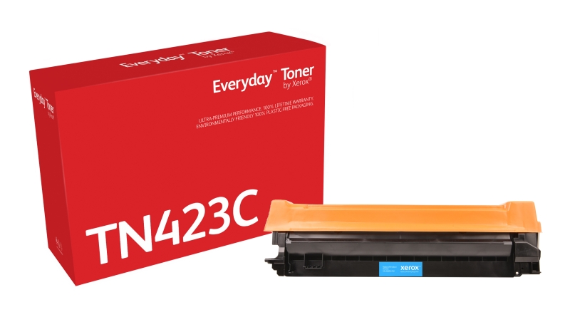 Xerox Everyday Brother TN421/TN423/TN426 Cartuccia toner Compatibile ciano - Sostituisce TN421C/TN423C/TN426C