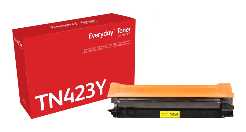 Xerox Everyday Brother TN421/TN423/TN426 Cartuccia toner Compatibile Giallo - Sostituisce TN421Y/TN423Y/TN426Y
