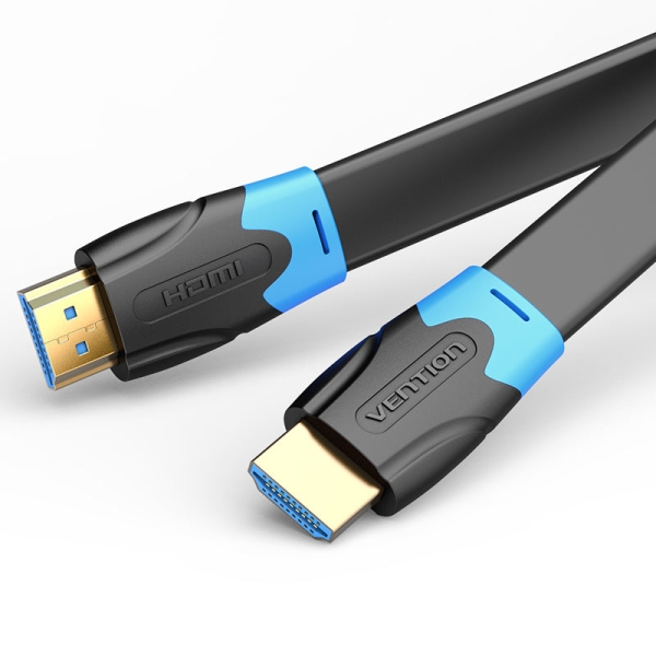 Cavo piatto Vention da HDMI maschio a HDMI maschio 2.0 4K - 1 m - Colore nero