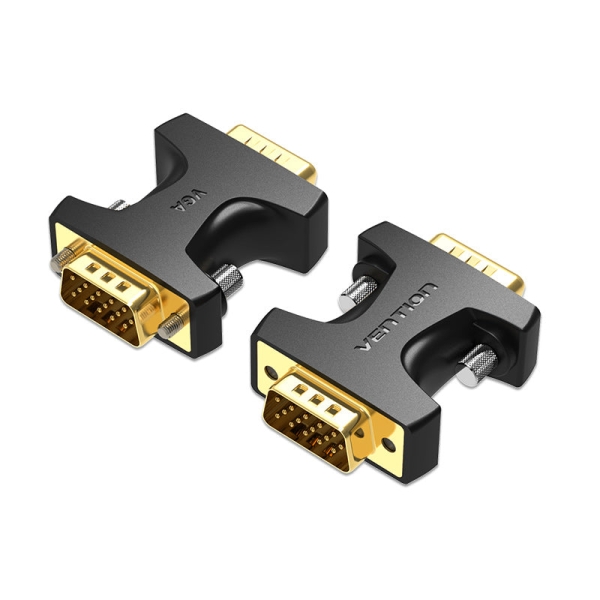 Adattatore VGA maschio-VGA maschio Vention - Colore nero
