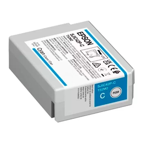 Cartuccia d'inchiostro originale Epson SJIC42P-C ciano - C13T52M240
