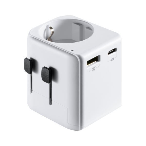 Ewent EW1472 Caricabatterie da viaggio universale - 1xUSB-C