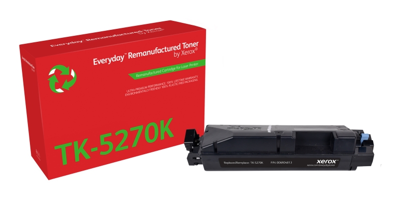 Cartuccia toner Compatibile nera Xerox Everyday Kyocera TK5270 - Sostituisce 1T02TV0NL0/TK5270K