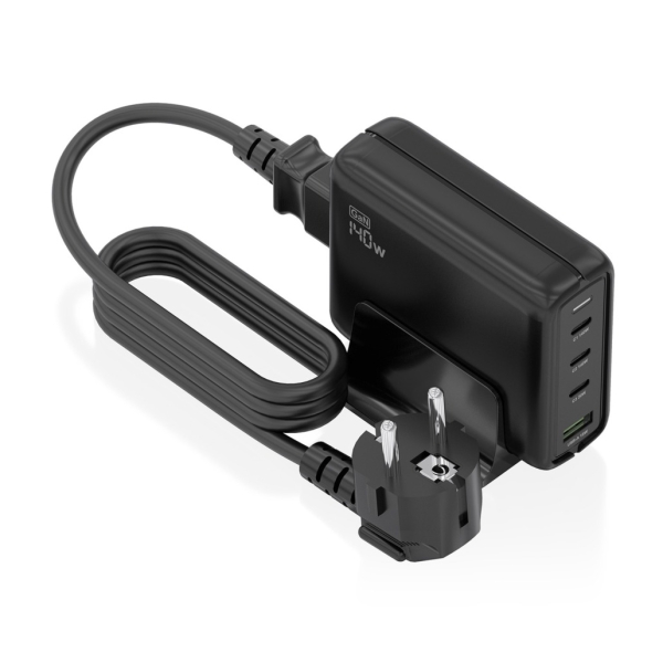 Caricabatterie Aisens GAN 140W - 3xUSB-C PD3.0