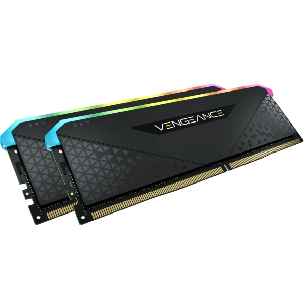 Memoria Corsair Vengeance DDR4 64 GB 2x32 GB PC3200 RGB RS DDR4 - Nero
