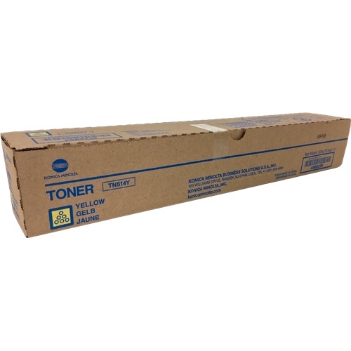 Cartuccia toner originale Konica Minolta TN514 Giallo - A9E8250/TN514Y
