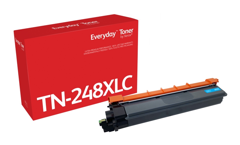 Cartuccia toner Compatibile Xerox Brother TN248XL Ciano - Sostituisce TN248XLC