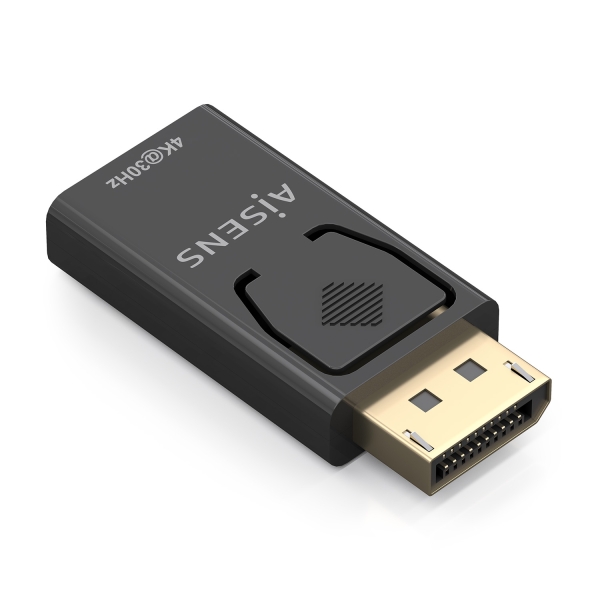 Convertitore Aisens da DisplayPort a HDMI - DP/M - HDMI/H - 4K30Hz - Colore Nero