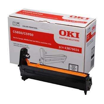 Tamburo per immagini Originale OKI C5850/C5950/MC560 Nero - 43870024 (Drum)