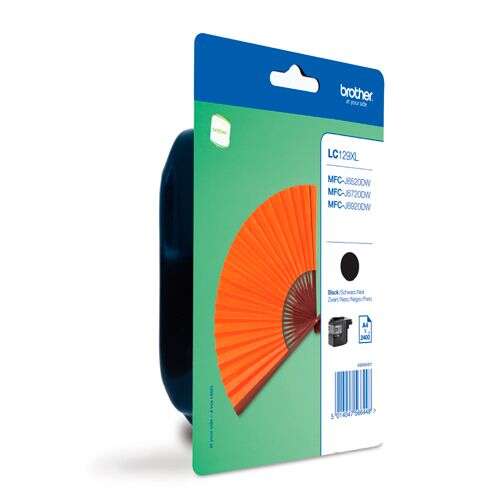 Brother LC129XL Cartuccia d'inchiostro Originale Nero - LC129XLBKBP