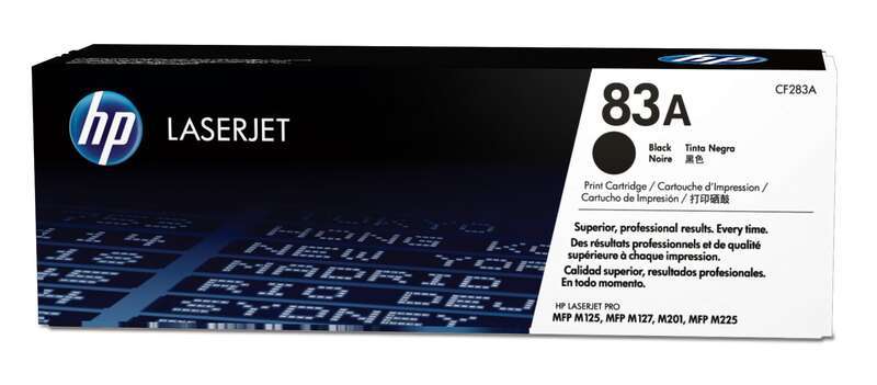 Cartuccia Toner Originale HP CF283A Nero - 83A