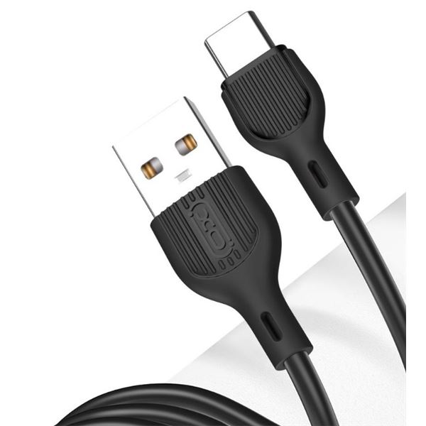 XO NB200TC2 Cavo da USB-A maschio a USB-C - Ricarica e trasmissione dati ad alta velocità - 2