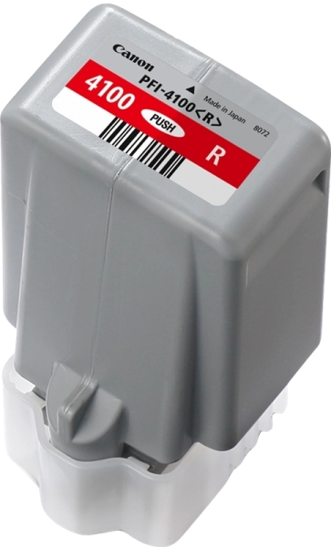 Canon PFI4100 Rosso Cartuccia d'inchiostro Originale - PFI4100R/6785C001