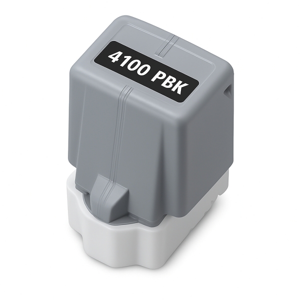 Cartuccia d'Inchiostro Pigmento Nero Canon PFI4100 Compatibile - Sostituisce PFI4100PBK/6777C001