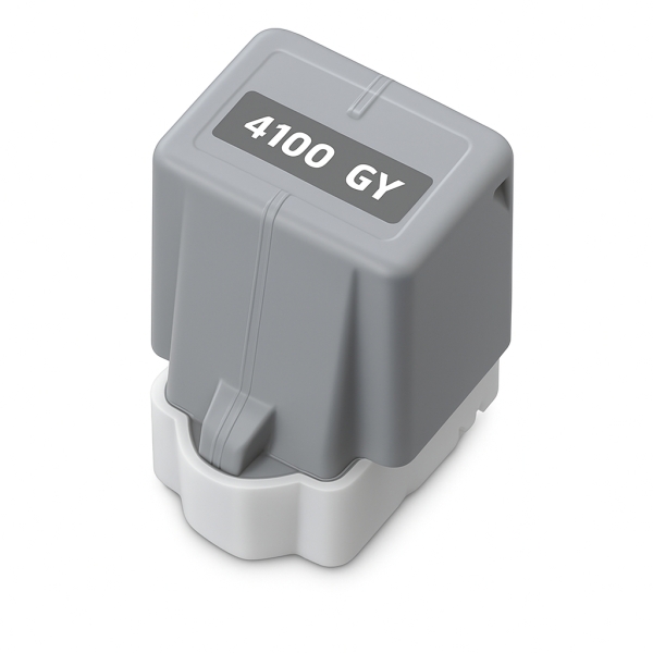 Cartuccia d'Inchiostro a pigmenti Canon PFI4100 Grigio Compatibile - Sostituisce PFI4100GY/6783C001