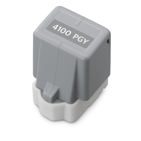 Cartuccia d'Inchiostro Canon PFI4100 Grigio a pigmenti fotografici Compatibile - Sostituisce PFI4100PGY/6784C001