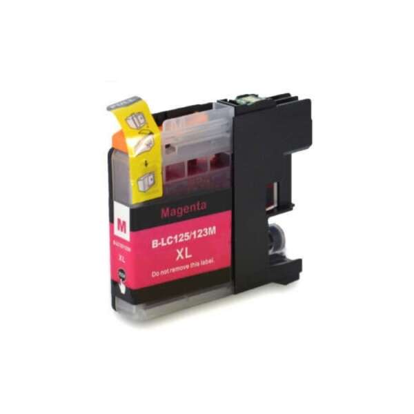 Cartuccia d'Inchiostro Brother LC125XL Magenta Compatibile - Sostituisce LC125XLM
