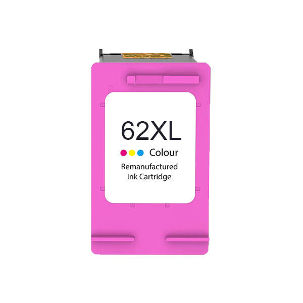 Cartuccia d'Inchiostro a colori HP 62XL Compatibile - Sostituisce C2P06AE/C2P07AE