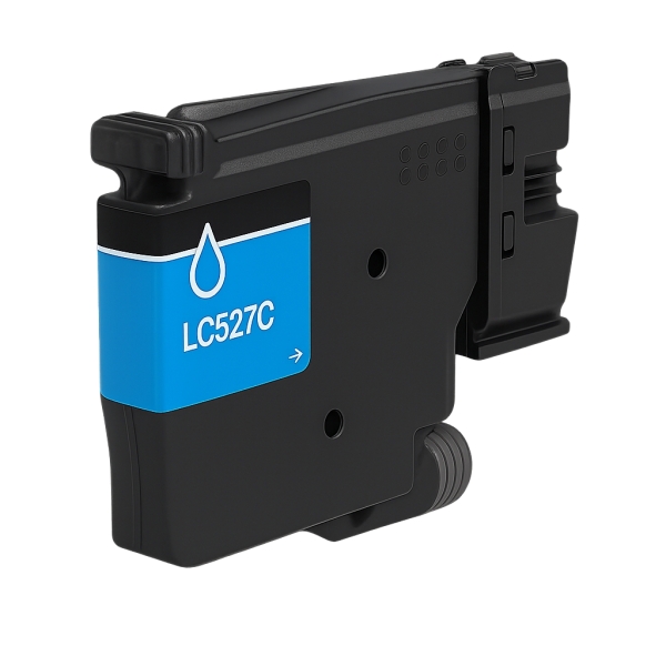 Brother LC527 Cartuccia d'inchiostro a pigmenti Ciano Compatibile - Sostituisce LC527C