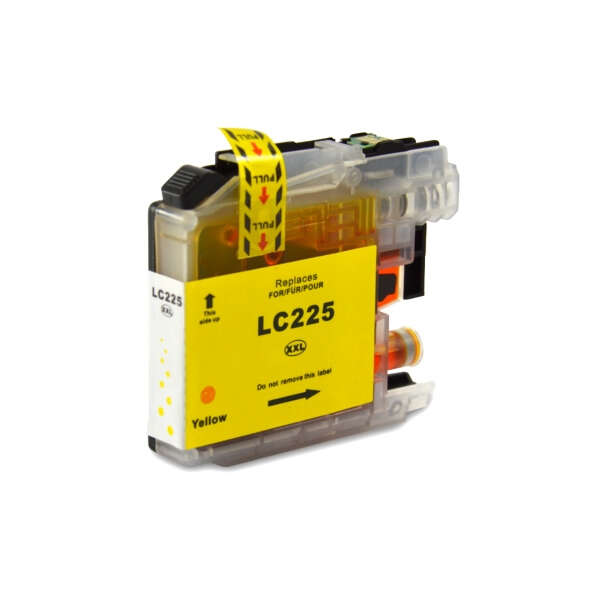 Cartuccia d'Inchiostro Compatibile Brother LC225XL Giallo - Sostituisce LC225XLY