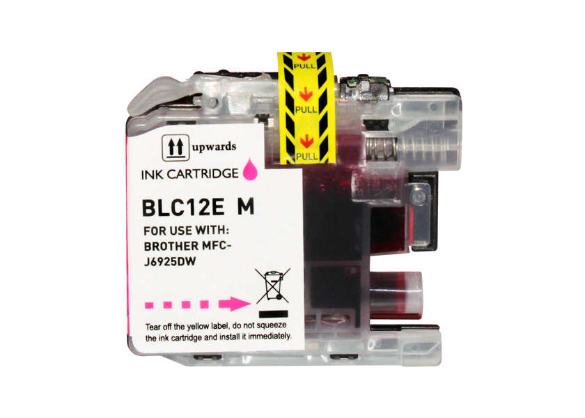 Brother LC12E Cartuccia d'Inchiostro Compatibile Magenta - Sostituisce LC12EM