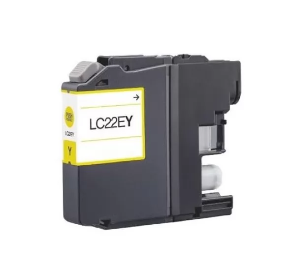 Brother LC22E Cartuccia d'Inchiostro Giallo Compatibile - Sostituisce LC22EY