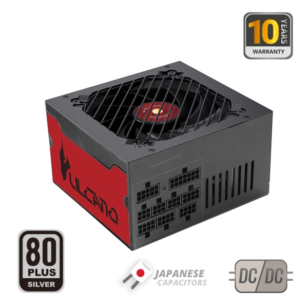 Mars Gaming MPVU750SIM Alimentatore ATX da 750W - 80 Plus Silver - Modulare - 14dB - 150x160x85mm - Colore Nero