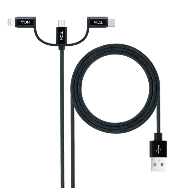 Nanocable Cavo USB-A 2.0 maschio a USB-C