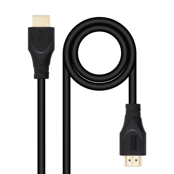 Nanocable Cavo HDMI V1.4 CCS - A/M-A/M - 1 metro - Colore nero
