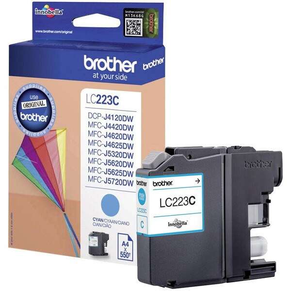 Brother LC223 Cartuccia d'inchiostro originale ciano - LC223CBP