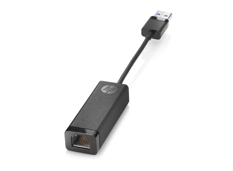 Adattatore HP da USB 3.0 a Gigabit RJ45 G2 - Da USB-A a Ethernet 10/100/1000 - Connettività di rete stabile - Plug & Play - Design compatto e portatile - Colore nero