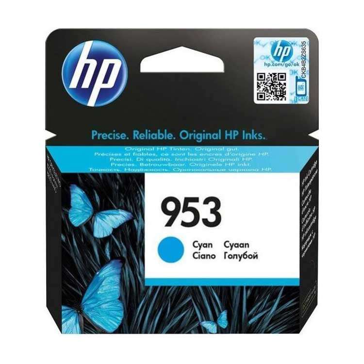 Cartuccia d'Inchiostro Originale HP 953 Ciano - F6U12AE