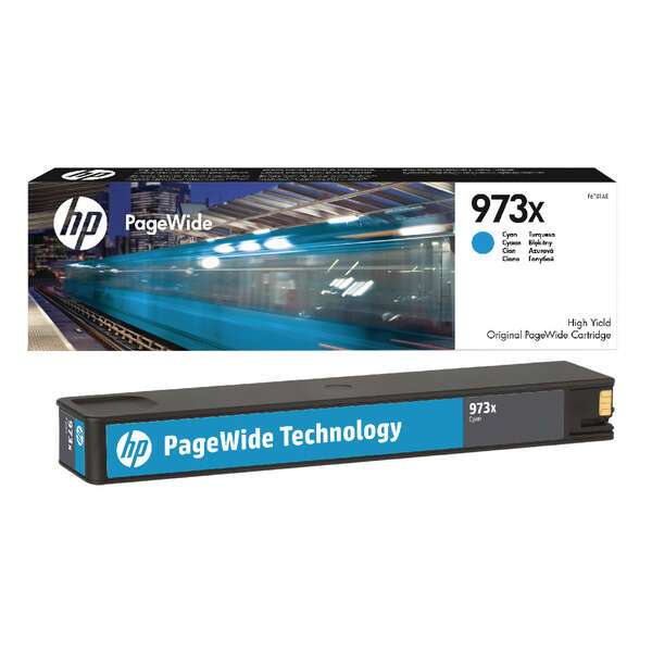 HP 973X Cartuccia d'Inchiostro Originale Ciano - F6T81AE