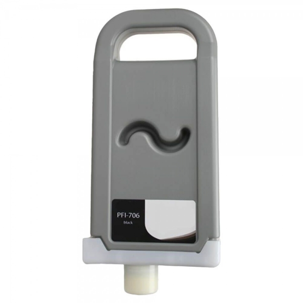 Cartuccia d'Inchiostro a pigmenti Canon PFI706 Nero Compatibile - Sostituisce 6681B001