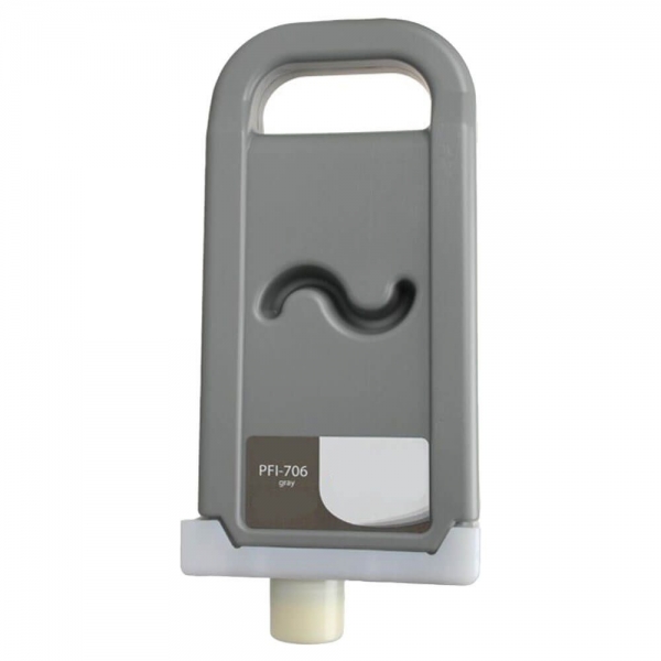 Cartuccia d'Inchiostro a pigmenti Canon PFI706 Grigio Compatibile - Sostituisce 6690B001