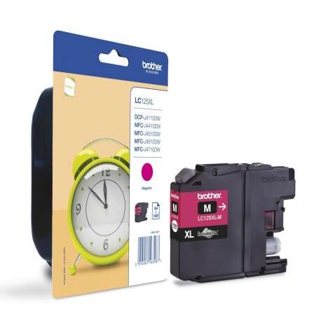 Brother LC125XL Cartuccia d'Inchiostro Originale Magenta - LC125XLMBP