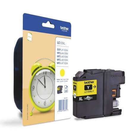Brother LC125XL Cartuccia d'inchiostro Originale Giallo - LC125XLYBP