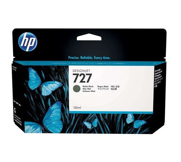 Cartuccia d'Inchiostro Originale HP 727 Nero Opaca - B3P22A