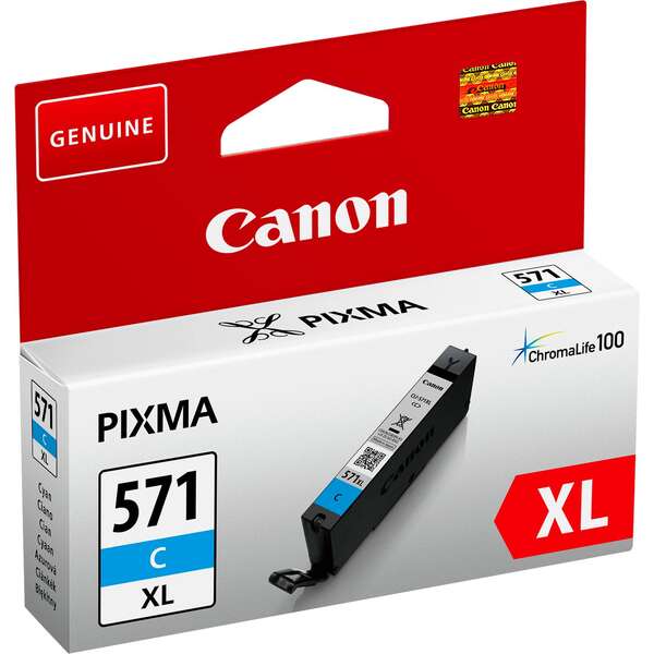 Canon CLI571XL Cartuccia d'inchiostro originale ciano - 0332C001