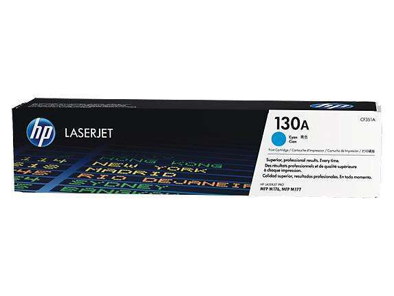 HP CF351A Cartuccia toner Originale Ciano - 130A