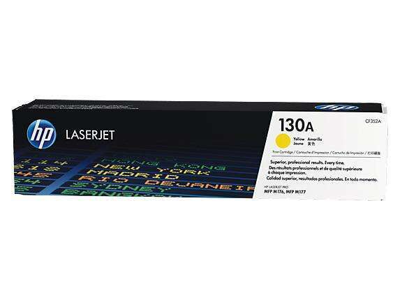 HP CF352A Cartuccia toner Originale Giallo - 130A