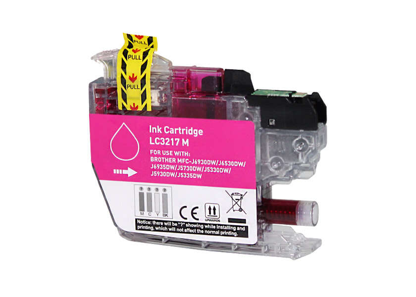 Cartuccia d'Inchiostro Compatibile Brother LC3217 Magenta - Sostituisce LC3217M