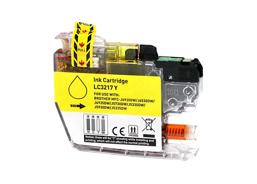 Brother LC3217 Cartuccia d'Inchiostro Giallo Compatibile - Sostituisce LC3217Y
